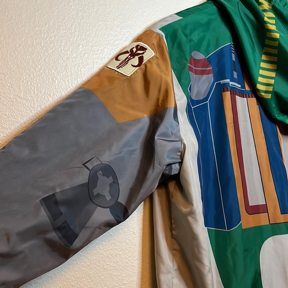 Star Wars think geek Boba Fett windbreaker - Picture 4 of 12